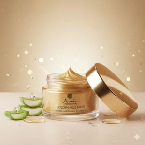 Golden Face Mask
